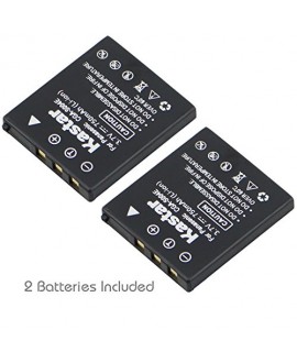 Kastar Battery 2 Pack for Pentax D-Li8 Kodak KLIC-7005 Panasonic CGA-S004 Fujifilm NP-40 DMW-BCB7 Samsung SLB-0737 SLB-0837 Sanyo NP-40 Benq Dli-102 Konica Minolta NP-1 and DE-992, BC-40, SBC-L5
