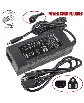 Kastar AC Adapter with Power Cord for Toshiba PA3468U-1ACA PA3432U PA3432E PA3380U PA-1750-01 A100 A105 M60 M65 1100 1900 Satellite U305 Laptop