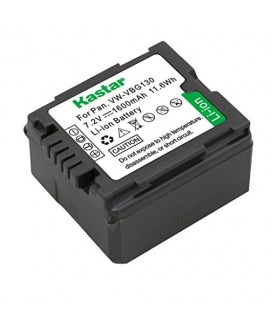 Black SDR-H80 Series Lenmar LIZ304P Panasonic VW-VBG070 VW-VBG130 VWVBG260 Battery for Panasonic SDR-H40 SDR-H80 Series and Panasonic Camcorders