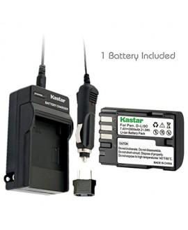 Kastar D-Li90 Battery (1-Pack) and Charger Kit work with Pentax K-01 K-3 K-5 K-5II K-5IIs K-7 645D 645Z Cameras