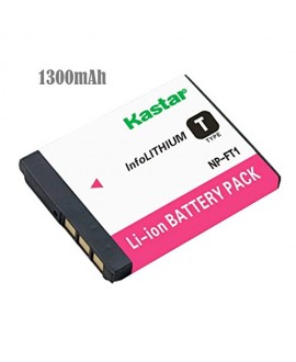 Kastar Battery for Sony NP-FT1 & Sony DSC-L1 DSC-M1 DSC-M2 DSC-T1DSC-T3 DSC-T3/B DSC-T3S DSC-T5 DSC-T5/B DSC-T5/NDSC-T5/R DSC-T9 DSC-T10 DSC-T10/B DSC-T10/P DSC-T10/W DSC-T11 DSC-T33 Cameras