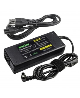 Kastar AC Adapter / Power Supply Replacement for Sony Vaio PCG-5J2L PCG-61511L 61611L PCG-6G4L PCG-7113L PCG-7133L PCG-7141L PCG-7142L PCG-7154L PCG-7Y2L PCG-FR VGN-CR VGN-CR320E/R VGN-FW VGN-NS VGN-P