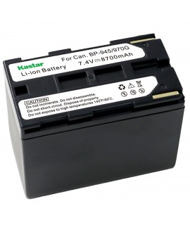 Kastar Battery Compatible with Canon BP-911, BP-911K, BP-914, BP-915, BP-924, BP-927, BP-930, BP-930E, BP-930R, BP-941, BP-945, BP-950, BP-950G, BP-970, BP-970G and canon XL1 XL1S XL2 GL1 GL2