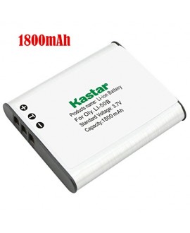 Kastar D-LI92 Battery (1-Pack) for Ricoh Pentax D-LI92, D-BC92, K-BC92, Olympus LI-50B and Pentax Optio I-10, RZ10, RZ18, WG-1, WG-1 GPS, WG-2, WG-2 GPS, WG-3, WG-3 GPS, WG-4, WG-4 GPS, WG-10, X70