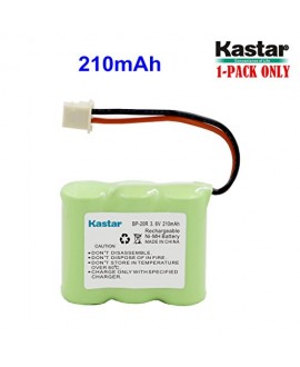 Kastar Battery (1-PACK) for Dogtra Receiver 175NCP, 200NCP, 202NCP 280NCP 282NCP, 300M, 302M, 7000M, 7002M Dogtra BP-20R BP20R fits NCP180 NCP200 NCP202 NCP210 Remote Controlled Dog Training Collar