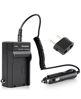 Kastar Travel Charger Kit for Pentax D-Li50 Konica Minolta NP-400 Samsung SLB-1647 Sigma BP-21 and Pentax K10 K10D K20 K20D Minolta A-5 A-7 Dimage A1 A2 Dynax Maxxum 5D 7D Samsung GX-10/20 Sigma SD1