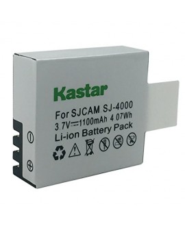 Kastar Battery for SJ4000 SJ5000 SJ6000 SJ7000 SJ8000 and SJCAM GeekPro ABLEGRID Waterproof Sports HD Action Camera Camcorder