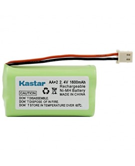 Kastar 3 Pack 2.4V 1600mAh Cordless Phone Battery Replacement for Vtech BT175242 BT275242 89-1341-00-00 CS6128 Sony BP-T50 BPT50 Presidian 43271 43-271 Empire CPB-472J CPB472J AT&T 50 91301