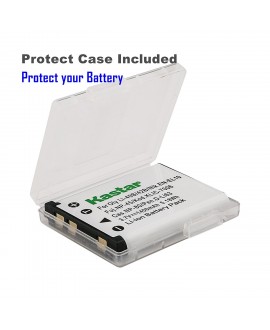 Kastar Digital Camera Replacement Lithium-Ion Battery Compatible with Fuji NP-45, Kodak KLIC-7006, Nikon EN-EL10, Pentax D-LI63, D-Li108, Olympus LI-40B, LI-42B, Casio NP-80, Sanyo Xacti Battery