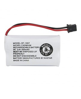 Kastar 1-PACK BBTY0651101 model BT1007 Cordless Phone Battery for Uniden BT-1007 BT-1015, CEZAI2998 DECT1340 DECT1363 DECT1363BK DECT1363-2 DECT1480 Series DECT1560 DECT1580 DECT1588 EZAI2997 EZI2996