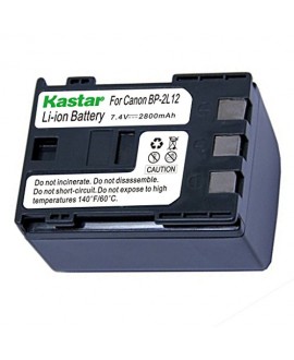 Kastar Battery Replacement for Canon BP-2L12 BP-2L13 BP-2L14 BP-2L24H and FV500 MVX Optura IXY DV3 DV5 VIXIA HG10,HV30 iVIS DC300 MV HG10 iVIS HV30 HV20 HV30 DVM3 HV40 MD iVIS HG10 FVM 
