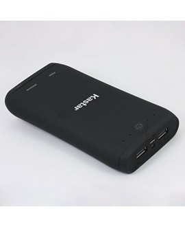 Kastar Portable External Power Bank for iPhone 6, 6 plus, 5S, 5C, 5, 4S, 4, iPad Air, 4, 3, 2, 1, Mini 1,2, Samsung Galaxy S5, S4, S3, S2, Note5, Note4, Note3, Note 2 and most USB Devices (BLACK)
