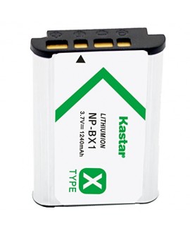 Kastar Battery (1-Pack) for Sony NP-BX1, M8 and Cyber-shot DSC-HX50V, HX300, RX1, RX1R, RX100, RX100 II, RX100M II, RX100 III, RX100M3, WX300, HDR-AS10, AS15, AS30V, AS100V, AS100VR, CX240, MV1, PJ275