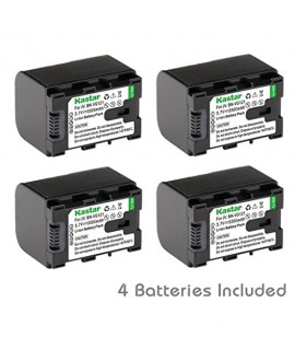 [Fully Decoded] Kastar BN-VG121 Battery (4-Pack) for JVC BN-VG107/VG107U/VG107US, BN-VG114/VG114U/VG114US, BN-VG121/VG121U/VG121US and JVC Everio GZ-E10,GZ-E100,GZ-E200,GZ-E300,GZ-E505,GZ-E565,GZ-EX210,GZ-EX215,GZ-EX245,GZ-EX250,GZ-EX265,GZ-EX275,GZ-EX310