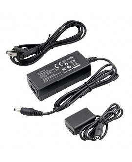Kastar Pro AC Power Supply Adapter AC-PW20 and DC coupler Kit Replacement for Sony Alpha NEX-5 NEX-5A NEX-5C NEX-5CA NEX-5CD NEX-5H NEX-5K NEX-3 NEX-3A NEX-3C NEX-3CA NEX-3CD NEX-3D NEX-3K Cameras
