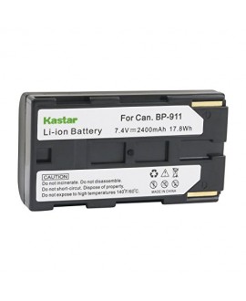 Kastar BP911 Battery (1-Pack) for Canon BP-911, BP-911K, BP-914, BP-915 and Canon ES6500V, ES7000es, ES7000V, ES8000V, ES8100V, ES8200V, ES8400V, ES8600 Camera