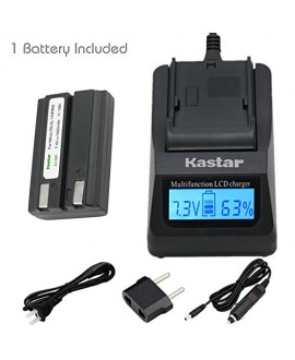 Kastar Fast Charger Kit and EN-EL1 Battery (1-Pack) for ENEL1, NP-800 and Nikon Cooipix 4300 4500 4800 5400 5700 775 8700 880 885 995 CoolpixE880 and Konica Minota DG-5W Dimage A200 Cameras