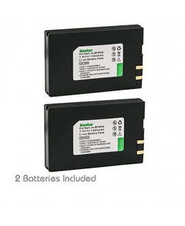 Kastar Battery 2x for Samsung IA-BP80W IA-BP80WA Samsung VP-D381 Samsung VP-DX100 VP-DX100i Samsung VP-DX105i Samsung SC-D381 Samsung SC-D382 Samsung SC-D383 SC-D385 Samsung SC-DX103 Samsung SC-DX205