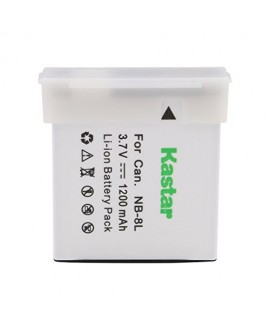 Kastar Battery (X2) & SLIM LCD Charger for Canon NB-8L, NB8L, CB-2LAE and Canon PowerShot A2200, PowerShot A3000 IS, PowerShot A3100 IS, PowerShot A3200 IS, PowerShot A3300 IS Cameras