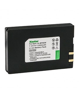Kastar IA-BP80W Battery Pack for Samsung IA-BP80W IA-BP80WA and Samsung SC-D381, SC-D382, SC-D383, SC-D385, SC-DX103, SC-DX205, VP-DX100 VP-DX100i, VP-DX105i Camcorder