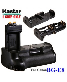 Kastar Pro Multi-Power Vertical Battery Grip (Replacement for BG-E8) for Canon EOS 550D 600D 650D 700D and Rebel T2i T3i T4i T5i SLR Cameras