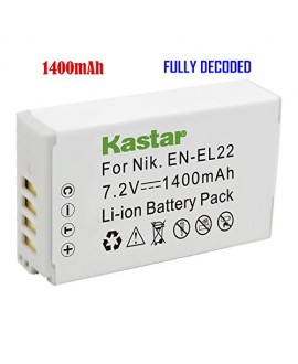 Kastar Battery (1-Pack) for Nikon EN-EL22, MH-29 work with Nikon 1 J4, Nikon 1 S2 Cameras