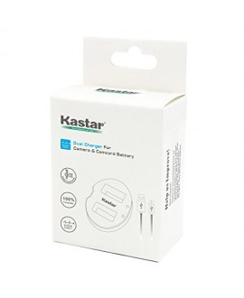 Kastar Dual USB Charger for Canon NB-6L NB6L and PowerShot SX710 HS SX530 HS SX520 HS SX510 HS SX500 IS SX700SX280 SX260 SX170 SD1300 SD1200 SD980 SD770 SD1300D30 D20 D10 IXUS 85 IXUS 95 IXUS 200