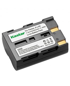 Kastar Fast Charger and Battery(2X) for Pentax D-Li50 Konica Minolta NP-400 and Pentax K10 K10D K20 K20D Minolta A-5 A-7 Dimage A1 A2 Dynax 5D 7D Maxxum 5D 7D Samsung SLB-1647 GX-10/20 Sigma BP-21 SD1