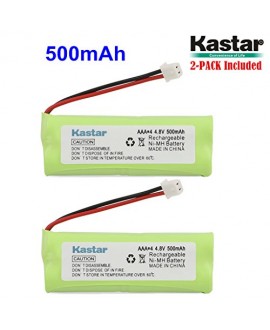 Kastar 1-PACK 4.8V 500mAh Ni-MH Rechargeable Battery Replacement for Dogtra BP12RT Dog Training Collar Receiver and 1900 NCP, 1902 NCP, 300M, YS500, SureStim H Plus, 1900 NCP, 302M and more Models