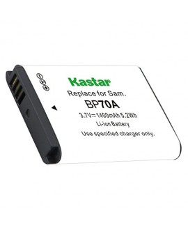 Kastar Battery 1-Pack for Samsung BP-70A BP70A ST80 ST90 ST95 ST100 ST150F ST700 ST6500 SL600 SL605 SL630 WB30F WB35F WB50F ES65 ES70 ES80 MV800 DV150F PL20 PL80 PL120 PL170 PL200 TL105 TL110 TL205