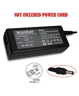 Kastar New Laptop AC Adapter 19V 3.42A Tip size 5.52.5mm for Toshiba Satellite L645D-S4058RD L655D-S5066R, Satellite L755-S5245, PSK1WU-04M004, Satellite L755-S5246, PSK1WU-06T004, Satellite L755-S5247, PSK1WU-06K004, Satellite L755-S5248, PSK1WU-069004, 