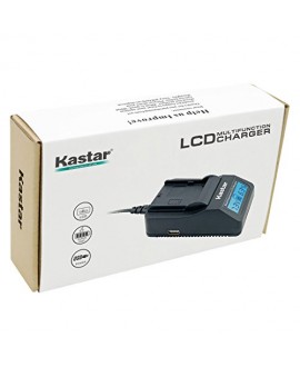 Kastar Ultra Fast Charger(3X faster) Kit for Olympus BLN-1, BCN-1, BLN1 and Olympus OM-D E-M1, OM-D E-M5, PEN E-P5 Digital Cameras