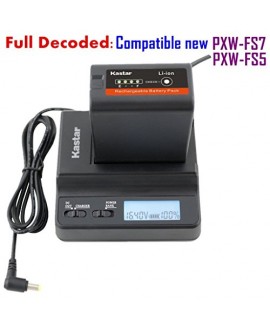 Kastar Fast Charger and BP-U66 Battery (1X) for Sony BP-U90 BP-U60 BP-U30 and PXW-FS7/FS5/X180 PMW-100/150/150P/160 PMW-200/300 PMW-EX1/EX1R PMW-EX3/EX3R PMW-EX160 PMW-EX260 PMW-EX280 PMW-F3/F3K/F3L