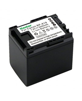 Kastar BP-819 Battery (1-Pack) for Canon VIXIA HF10, HF11, HF20, HF21, HF100, HF200, HF G10, HF M30, M31, M32, M40, M41, M300, M400, HF S10, S11, HF S20, S21, HF S30, HF S100, S200, HG20, HG21, XA10