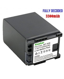 Kastar BP828 Battery (1-Pack) for Canon BP-828 and Canon VIXIA HF G30, XA20, XA25 Camcorders