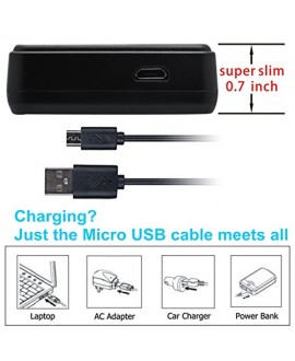 Kastar LCD Dual Slim Charger for Nikon EN-EL14, EN-EL14a, ENEL14, ENEL14a and Nikon D3100 D3200 D3300 D5100 D5200 D5300 D5500 DF, Coolpix P7000 P7100 P7700 P7800 DSLR Camera as Battery Grip
