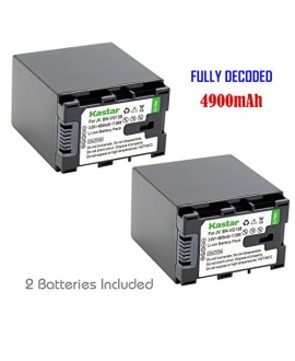 [Fully Decoded] Kastar BN-VG138 Battery (2-Pack) for JVC BN-VG138/VG138U/VG138US, BN-VG121/VG121U/VG121US, BN-VG114/VG114U/VG114US, BN-VG107 and JVC Everio GZ-E10,GZ-E100,GZ-E200,GZ-E300,GZ-E505,GZ-E565,GZ-EX210,GZ-EX215,GZ-EX245,GZ-EX250,GZ-EX265,GZ-EX27