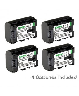 Kastar BN-VG114 Battery (4-Pack) Replacement for JVC BN-VG107 BN-VG107U BN-VG108U BN-VG108E BN-VG114 BN-VG114U BN-VG114US Rechargeable Lithium-ion Battery