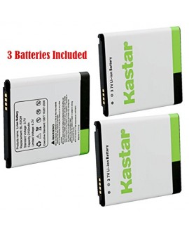 Kastar BL-53QH Battery (3-Pack) for LG P870 MS870 P769 / LG MS769 P880 VS930 / LG Escape P870 / LG Spirit 4G MS870 / LG Optimus L9 Optimus 4G P769 / LG Optimus L9 Optimus 4G MS769 / LG Optimus 4X HD P880 / LG Spectrum 2 VS930 Fit BL-53QH, EAC61898401--Sup