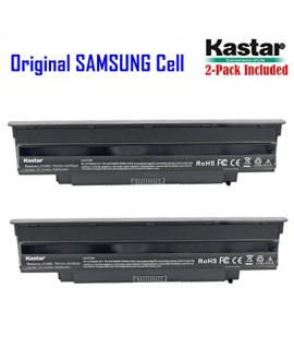 Kastar New Laptop Battery (2-Pack) for Dell Inspiron 13R (N3010) 14R (N4010) 14R (N4110) 15R (N5010) 17R (N7010) M5110 M4110 M501 M503 Series, Vostro 3450 3550 3550n 3750, Fits P/N J1KND 312-0234 383CW YXVK2 W7H3N J4XDH 9TCXN - [with Samsung Li-ion 6-cell