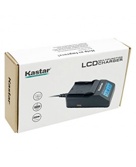 Kastar Ultra Fast Charger(3X faster) Kit and Battery (4-Pack) for Kodak KLIC-7001 and Kodak EasyShare M320, M340, M341, M753 Zoom, M763, M853 Zoom, M863, M893 IS, M1063, M1073 IS, V550, V570, V610, V705, V750 Cameras [Over 3x faster than a normal charger 