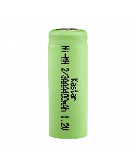 Kastar Rechargeable Ni-MH Battery 2/3AAA 1.2V 400mAh Flat Top Replacement for Solar Light, Solar Flowers, Remote Control, Garden Light, NextGen RF Transmitters [10Pcs]