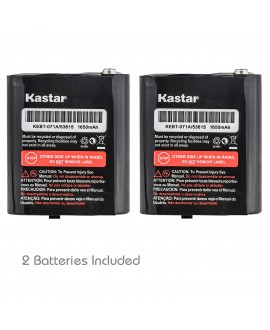 3XCAAA Kastar 6-Pack Battery Replacement for Motorola Two Way Radio Walkie Talkies 53617 TalkAbout SX900R M53617 KEBT-086 KEBT-086-B Motorola TalkAbout SX800R MH230R Battery TalkAbout SX900 