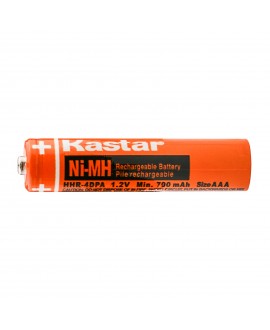 Kastar 4Pcs AAA Rechargeable NI-MH Battery Replacement for Panasonic HHR-4DPA and Panasonic Dect 6.0 Cordless Phone KX-TG10xx KX-TG12xx KX-TG40xx KX-TG64xx KX-TG70xx KX-TG80xx KX-TG90xx KX-TGAxxx
