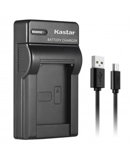 Kastar Slim USB Charger for Canon LP-E10, LC-E10 and Canon EOS 1100D, EOS 1200D, EOS Rebel T3, EOS Rebel T5, EOS Kiss X50, EOS Kiss X70 DSLR Camera & Canon LPE10 Grip