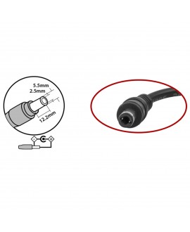 Replacement Laptop / Notebook AC - DC Adapter / Charger For Toshiba Satellite SP5104A C675D-S7101 C675D-S7109 C675D-S7310 C675D-S7328 C650D-BT4N11 C650-ST4NX1 C655D-5300 C655D-S5124 C655D-S5511 C655D-S5515 C655D-SP5186M C655D-SP5295M C655-S5121 C655-S5307