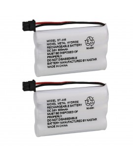Kastar 2-Pack BT-446 Cordless Phone Battery Replacement for Uniden BT446 BP-446 BP446 BT-1005 BT1005 Battery and TRU8885 TRU8885-2 TRU88852 TRU8888 TRU9460 TRU9465 TRU9480 TCX-800 Cordless Phone