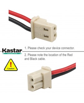 Kastar Cordless Phone Battery Replace for Vtech BT275242 BT175242 CS6128-31 CS6128-32 CS6128-41 CS6128-42 CS6129-1 CS6129-2 CS6129-3 CS6129-31 CS6129-41 CS6129-52 CS6129-54 GESPCF07 23-9086 960-1943