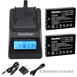 KLIC-7006 Battery & Charger for Kodak Easyshare M550 M552 M575 Touch M577 M580 KLIC-7006 Battery & Charger for Kodak Easyshare M550 M552 M575 Touch M577 M580