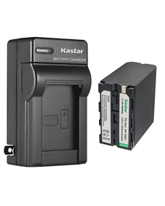 Kastar 1-Pack Battery and AC Wall Charger Replacement for Son DCR-TRV103 DCR-TRV110 DCR-TRV120 DCR-TRV125 DCR-TRV130 DCR-TRV203 DCR-TRV210 DCR-TRV220 DCR-TRV310 DCR-TRV315 DCR-TRV320 DCR-TRV410